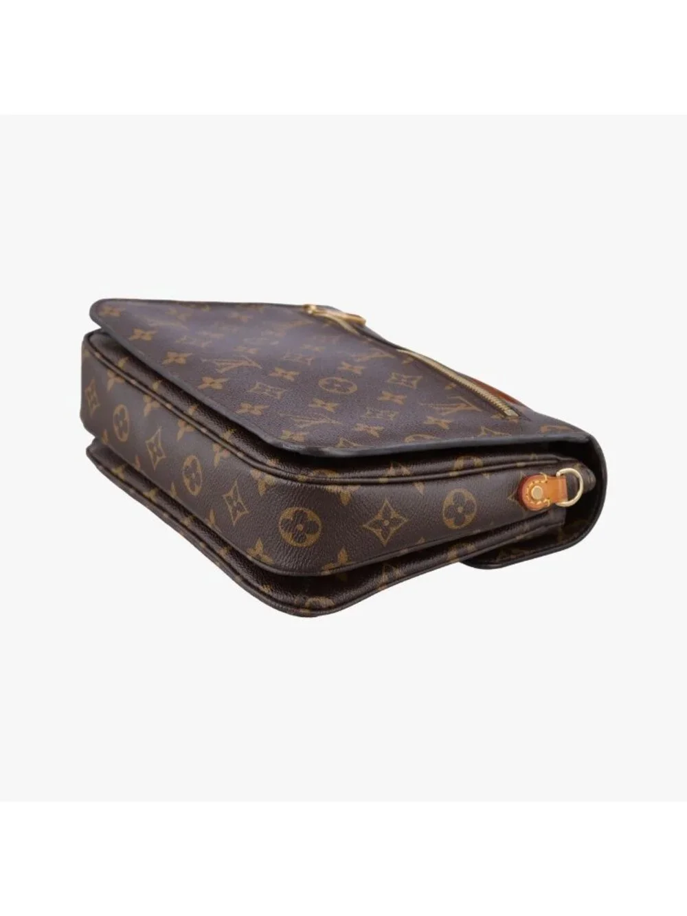 Louis Vuitton Pochette Metis MM Monogram Brown Canvas Handbag